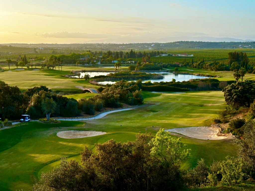 golf course golf in italy